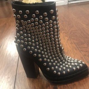 Jeffrey Campbell Studded Leather Bootie